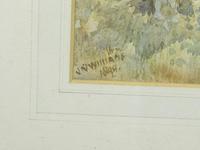 Watercolour Signed V.Williams 1898 (2 of 3) Watercolour Signed V.Williams 1898 (2 of 3)