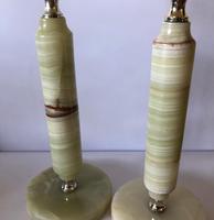 Pair of 1970’s Onyx Table Lamps (3 of 4) Pair of 1970’s Onyx Table Lamps (3 of 4)