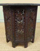 Anglo Indian Hand Carved Hardwood Table (5 of 6) Anglo Indian Hand Carved Hardwood Table (5 of 6)