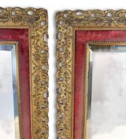 Pair of Carved Giltwood Mirrors (2 of 5) Pair of Carved Giltwood Mirrors (2 of 5)