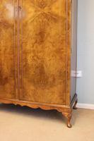 Burr Walnut Dome Top Double Hanging Wardrobe (7 of 9) Burr Walnut Dome Top Double Hanging Wardrobe (7 of 9)