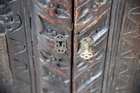 Grained Carved Rustic Hanging Cupboard (11 of 12) Grained Carved Rustic Hanging Cupboard (11 of 12)