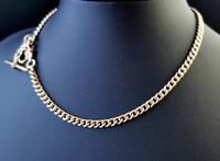 Antique 9ct Yellow Gold Double Albert Chain, Watch Chain, Curb Link (11 of 13) Antique 9ct Yellow Gold Double Albert Chain, Watch Chain, Curb Link (11 of 13)