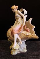 Antique Art Nouveau Centre Piece of Maiden on Shell (5 of 9) Antique Art Nouveau Centre Piece of Maiden on Shell (5 of 9)