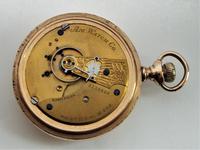 Large antique 1887 Waltham pocket watch. (4 of 4) Large antique 1887 Waltham pocket watch. (4 of 4)