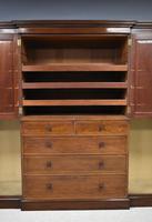 19th Century Mahogany Breakfront Wardrobe (7 of 12) 19th Century Mahogany Breakfront Wardrobe (7 of 12)