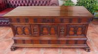 Italian Walnut Deception Coffer 1740 (12 of 12) Italian Walnut Deception Coffer 1740 (12 of 12)