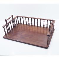 Large Georgian Mahogany Book Tray (6 of 8) Large Georgian Mahogany Book Tray (6 of 8)