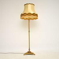 Antique French Style Brass Floor Lamp (2 of 8) Antique French Style Brass Floor Lamp (2 of 8)