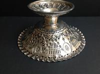 Antique Edwardian Silver Comport - 1906 (4 of 5) Antique Edwardian Silver Comport - 1906 (4 of 5)