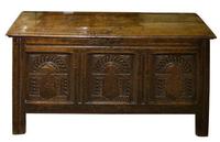 18th Century Oak Coffer (2 of 5) 18th Century Oak Coffer (2 of 5)