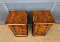 Pair of Burr Walnut Bedside Chest by Heal and Son (4 of 16) Pair of Burr Walnut Bedside Chest by Heal and Son (4 of 16)