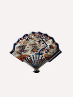 Unusual Imari Fan Shaped Plate (4 of 7) Unusual Imari Fan Shaped Plate (4 of 7)