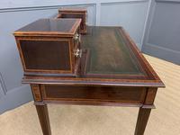 Inlaid Mahogany & Amboyna Writing Desk (15 of 19) Inlaid Mahogany & Amboyna Writing Desk (15 of 19)