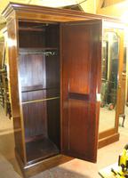 1900s Large 3 Door Mahogany Mirrored Wardrobe with Inlay. Good Interior (5 of 5) 1900s Large 3 Door Mahogany Mirrored Wardrobe with Inlay. Good Interior (5 of 5)