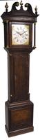 18th Century English Longcase Clock in Oak Case Silver Brass Dial Signed George Ewbank Ealland Yorkshire (7 of 16) 18th Century English Longcase Clock in Oak Case Silver Brass Dial Signed George Ewbank Ealland Yorkshire (7 of 16)