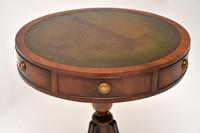 Antique Regency Style Mahogany & Leather Drum Table (6 of 7) Antique Regency Style Mahogany & Leather Drum Table (6 of 7)