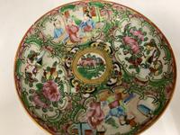 Antique Famille Rose Oriental Porcelain Saucer c.1810 (5 of 5) Antique Famille Rose Oriental Porcelain Saucer c.1810 (5 of 5)