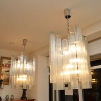 Pair of Large Vintage 1960’s Glass Chandeliers by Doria Leuchten (9 of 11) Pair of Large Vintage 1960’s Glass Chandeliers by Doria Leuchten (9 of 11)