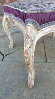 Stylish 19th Century French Upholstered Stool (5 of 6) Stylish 19th Century French Upholstered Stool (5 of 6)