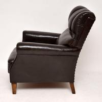 Pair of Antique Swedish Leather Armchairs (6 of 10) Pair of Antique Swedish Leather Armchairs (6 of 10)