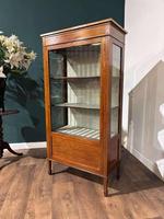 Edwardian Mahogany Inlaid Display Cabinet