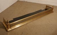 Victorian Pierced Brass Fireside Fender (2 of 6) Victorian Pierced Brass Fireside Fender (2 of 6)