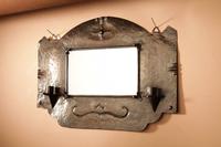 Amsterdam School Hammered Copper Wall Mirror / Sconces (9 of 13) Amsterdam School Hammered Copper Wall Mirror / Sconces (9 of 13)