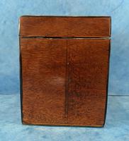 18th Century Harewood Inlaid Single Mahogany Tea Caddy (9 of 18) 18th Century Harewood Inlaid Single Mahogany Tea Caddy (9 of 18)