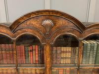 Burr Walnut Dome Topped Bookcase (3 of 18) Burr Walnut Dome Topped Bookcase (3 of 18)