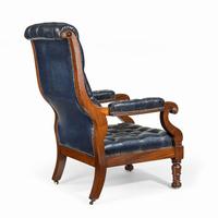 Pair of William IV Mahogany & Leather Upholstered Armchairs (6 of 11) Pair of William IV Mahogany & Leather Upholstered Armchairs (6 of 11)