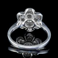 Antique Edwardian Diamond Daisy Cluster Ring Platinum 2ct of Diamond c 1910 (2 of 5) Antique Edwardian Diamond Daisy Cluster Ring Platinum 2ct of Diamond c 1910 (2 of 5)