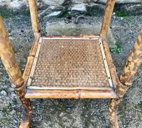 Antique Victorian Octagonal Bamboo Rattan Table (9 of 9) Antique Victorian Octagonal Bamboo Rattan Table (9 of 9)