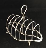 Art Nouveau Silver Plated 7 Bar Toast Rack (2 of 5) Art Nouveau Silver Plated 7 Bar Toast Rack (2 of 5)