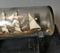 Antique Ship in a Bottle, Nautical (4 of 12) Antique Ship in a Bottle, Nautical (4 of 12)