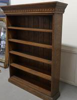 Arts & Crafts Open Oak Bookcase with Secret Compartment (4 of 7) Arts & Crafts Open Oak Bookcase with Secret Compartment (4 of 7)