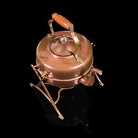Antique Spirit Kettle, English, Copper, Brass, Teakettle, Stand, Victorian, 1900 (7 of 12) Antique Spirit Kettle, English, Copper, Brass, Teakettle, Stand, Victorian, 1900 (7 of 12)
