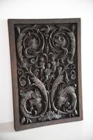 Carved Wood Ornamental Plaque (10 of 11) Carved Wood Ornamental Plaque (10 of 11)