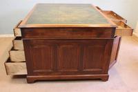 Antique Oak Partners Writing Desk (10 of 10) Antique Oak Partners Writing Desk (10 of 10)
