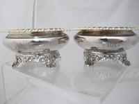 Beautiful Pair of George IV Silver Salts Rebecca Emes & Edward Barnard London 1821 (3 of 6) Beautiful Pair of George IV Silver Salts Rebecca Emes & Edward Barnard London 1821 (3 of 6)