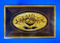 18th Century Kingwood Twin Tea Caddy With Inlay (14 of 16) 18th Century Kingwood Twin Tea Caddy With Inlay (14 of 16)
