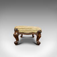 Long Antique Foot Stool, English, Coaching, Fireside, Early Victorian c.1840 (8 of 10) Long Antique Foot Stool, English, Coaching, Fireside, Early Victorian c.1840 (8 of 10)