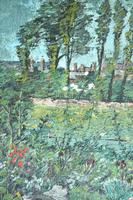 Early 20th Century British School A Town Garden Oil on Board (8 of 9) Early 20th Century British School A Town Garden Oil on Board (8 of 9)