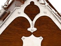 Unusual Shape Victorian Oak and Silver Plated Sugar Scuttle (7 of 10) Unusual Shape Victorian Oak and Silver Plated Sugar Scuttle (7 of 10)