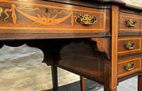 Maple & Co - Stunning Edwardian Marquetry Rosewood Library Writing Table Desk (14 of 15) Maple & Co - Stunning Edwardian Marquetry Rosewood Library Writing Table Desk (14 of 15)