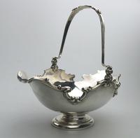 George Fox - Very Fine Antique Solid Silver Basket with Swing Handle c.1905 (5 of 9) George Fox - Very Fine Antique Solid Silver Basket with Swing Handle c.1905 (5 of 9)