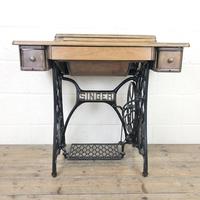 Antique Singer Sewing Machine Side Table (12 of 12) Antique Singer Sewing Machine Side Table (12 of 12)