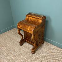 Sensational Victorian Burr Walnut Piano Top Antique Davenport Desk (5 of 10) Sensational Victorian Burr Walnut Piano Top Antique Davenport Desk (5 of 10)
