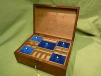 Solid Figured Oak Jewellery / Work Box - Fitted Tray (10 of 10) Solid Figured Oak Jewellery / Work Box - Fitted Tray (10 of 10)