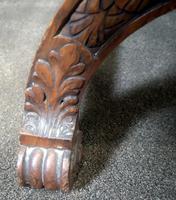 Late Victorian Carved Oak & Leather Armchair (4 of 14) Late Victorian Carved Oak & Leather Armchair (4 of 14)